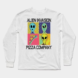 Alien Invasion Pizza Company Long Sleeve T-Shirt